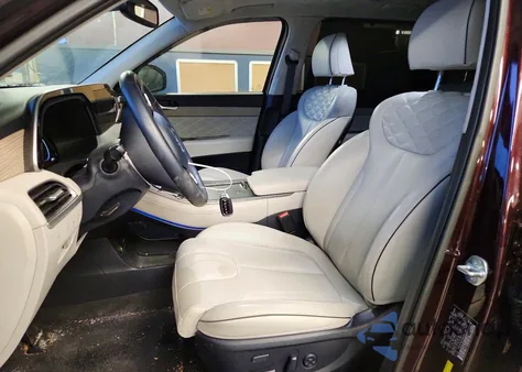 2022 Hyundai Palisade Calligraphy from USA, damaged, VIN KM8R74HE6NU397140